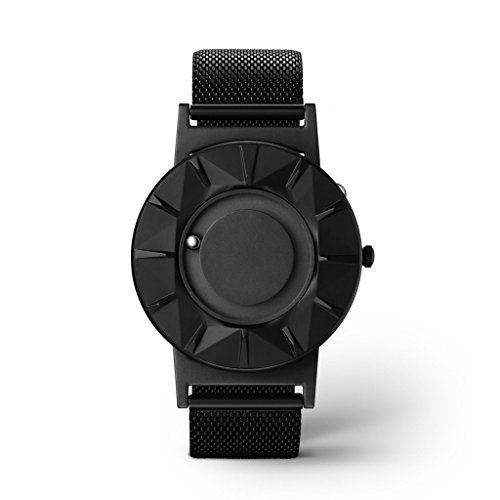 Black Steel Ceramic Quartz Watch