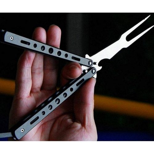 Butterfly Knife BBQ Fork