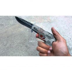 Gun Folding Knife