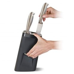 Self Locking Universal Knife Block