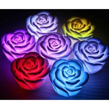 Color Changing Flower Lights