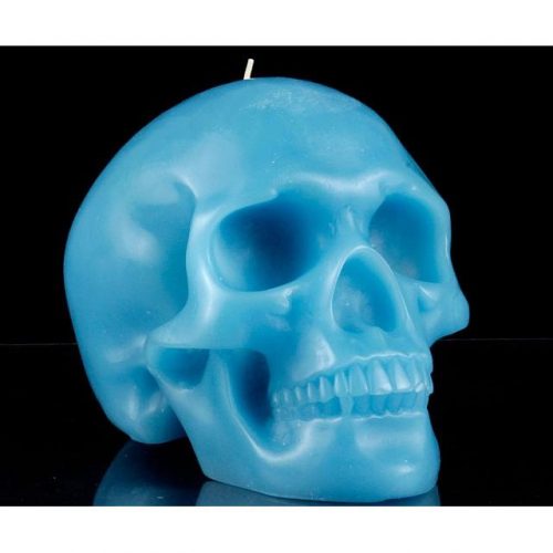 Colored Skull Candles