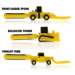 Construction Eating Utensil Set