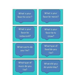 Conversation Starter Cards