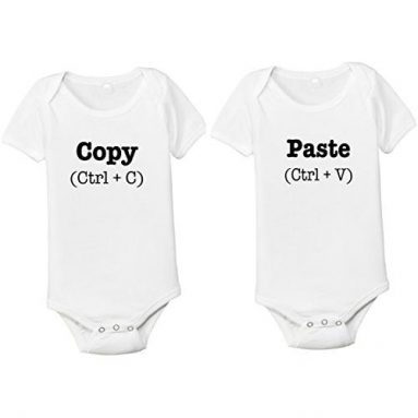 Copy and Paste Twin Shirts