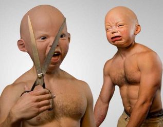 Creepy Baby Masks
