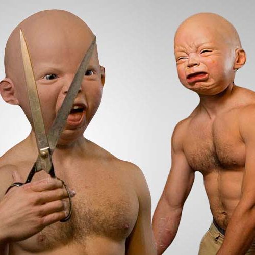 Creepy Baby Masks