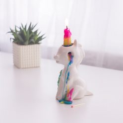 Crying Unicorn Candle