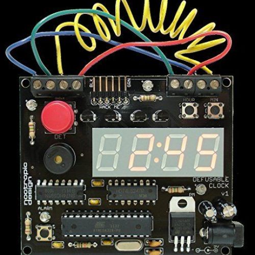 Defusable Bomb Alarm Clock