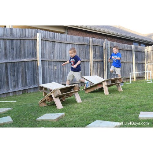 Ninja Warrior Obstacle Course For Kids