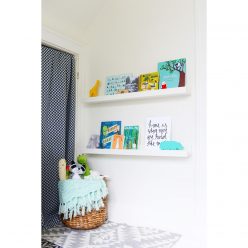 Floating Bookshelves