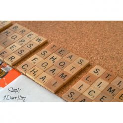 Scrabble Coasters