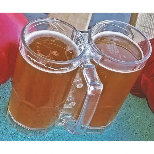 Double Beer Mug