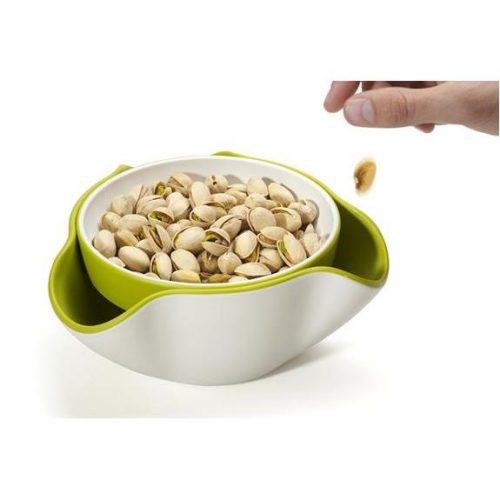 Double Dish Snack Bowl
