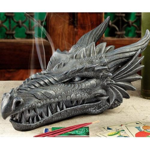 Dragon Skull Incense Burner