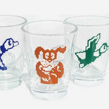 Duck Hunt Shot Glasses