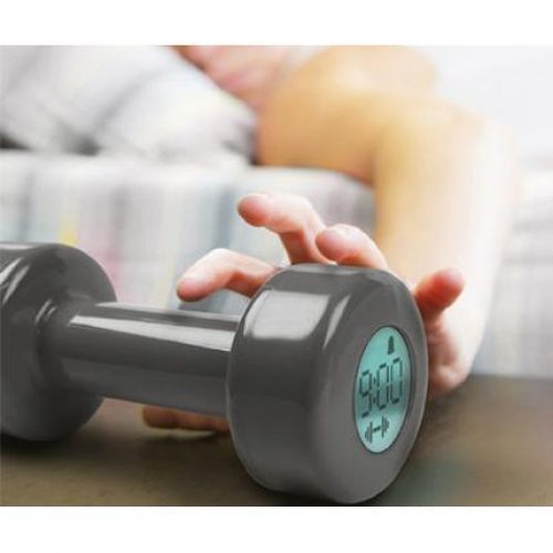 Dumbbell Alarm Clock