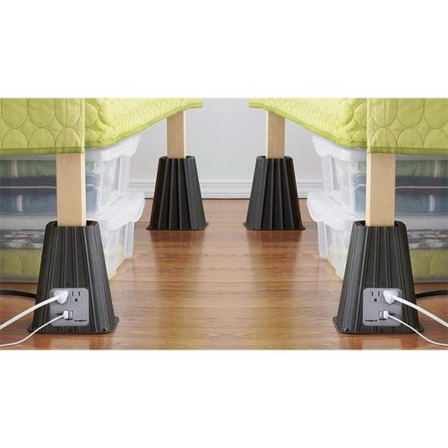 Electrical Outlet Bed Risers