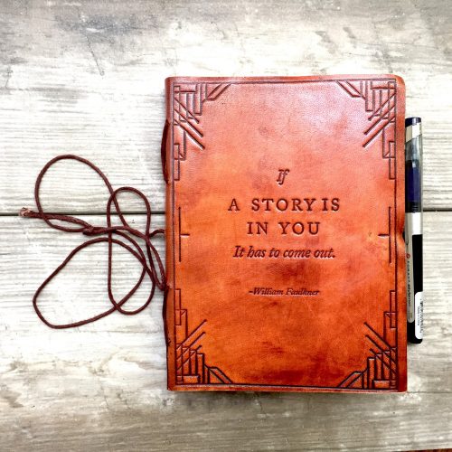 If A Story Is In You Leather Journal