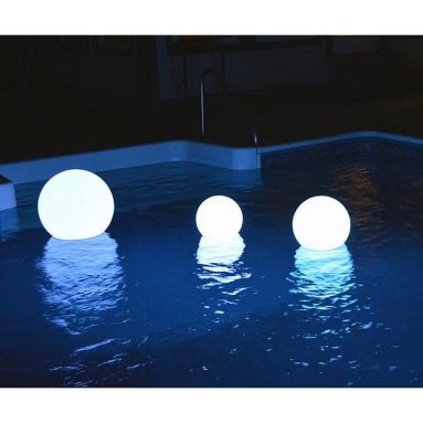 Floating Light Up Globes