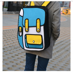 3D Cartoon Backpack