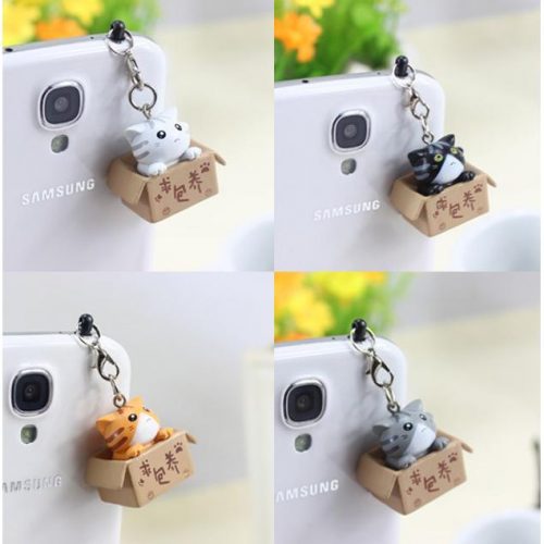Cat Phone Dust Plug