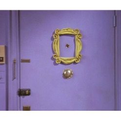 Friends Yellow Peephole Frame Replica
