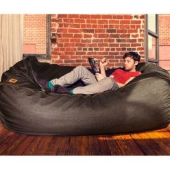 Giant Bean Bag Denim Sofa