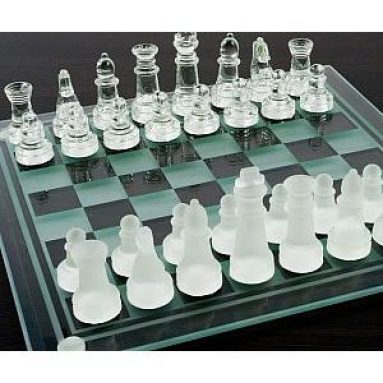 Glass Chess Board