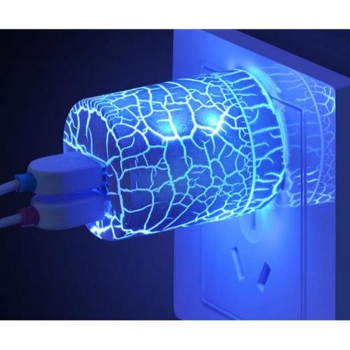 Glowing Usb Wall Charger