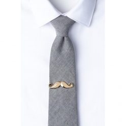 Mustache Tie Clip