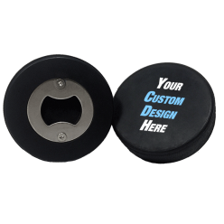 Hockey Puck Bottle Opener