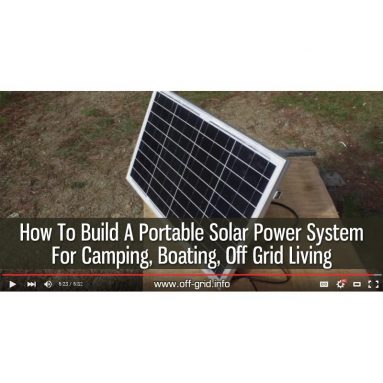 Portable Off-Grid Solar Electricity System