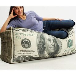 Hundred Dollar Bills Bean Bag