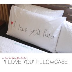 I Love You Pillow Cases