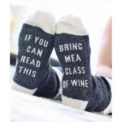 Bring Me Some Wine Socks