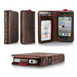 iPhone Leather Book Case