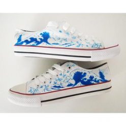 Japanese Hand Painted Shoes