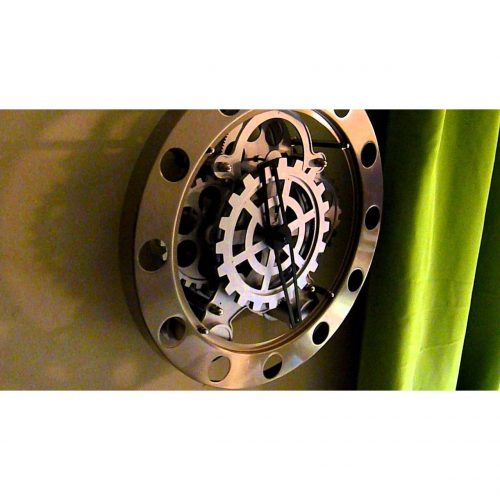 Moving Gears Wall Clock