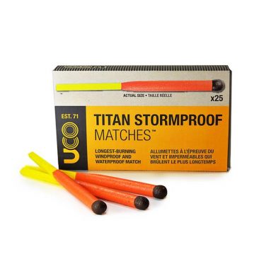 Stormproof and Waterproof Matches