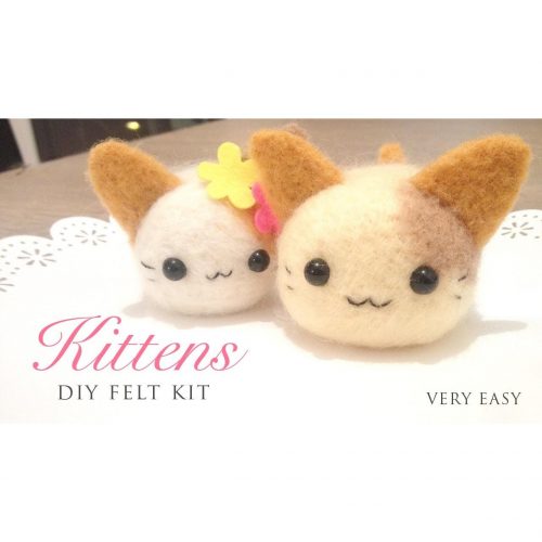Cat Needle Felting Kit