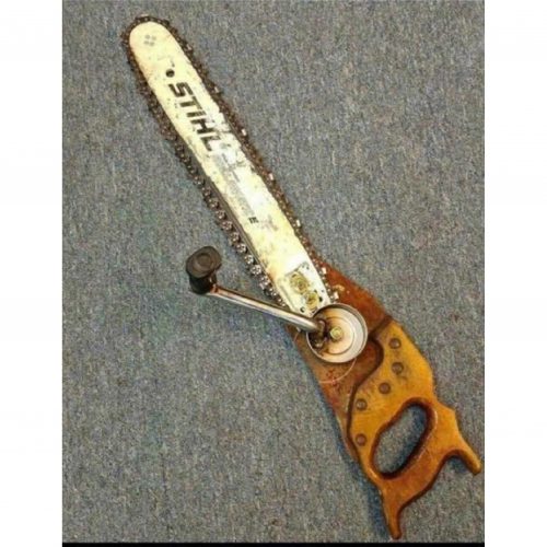 The Manual Chainsaw