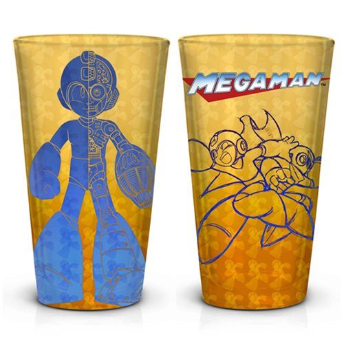 Mega Man Pint Glass