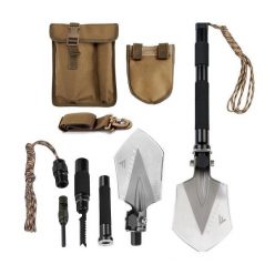 Military Folding Shovel Multi-Tool Kit