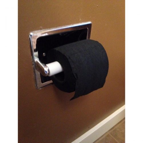 Black Toilet Paper