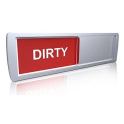 Dishwasher Clean/Dirty Flip Sign