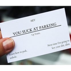 Offensive Business Cards