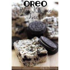 Oreo Rice Krispie Treats