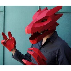 Paper Dragon Mask