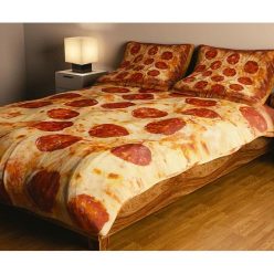 Pepperoni Pizza Bed Set